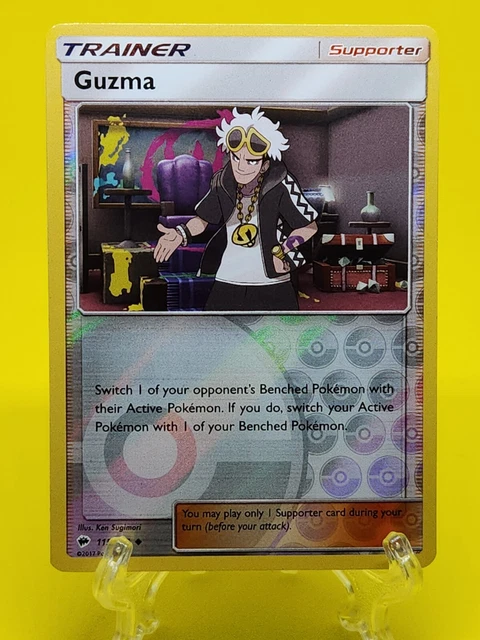 Guzma - 115/147 - Reverse Holo - Burning Shadows - NM