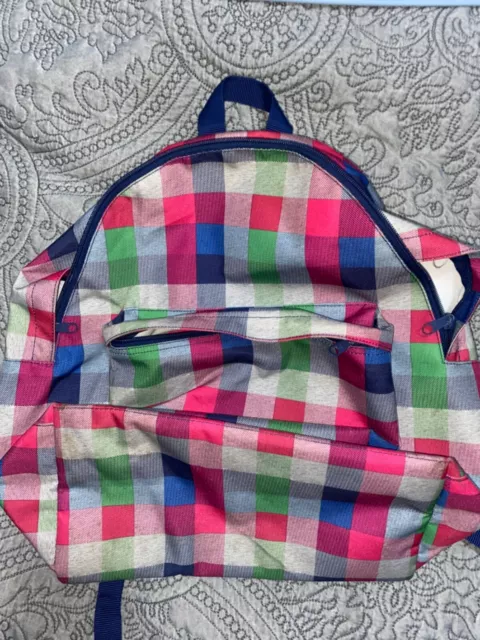 Roxy Multi Coloured Womens / Girls Backpack Rucksack School Bag Checked