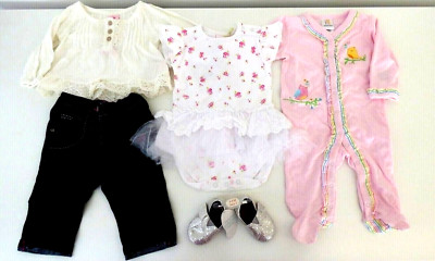 Per bambina Next Multicolore Cotone Floreale Babygrow un pezzo unico taglia 6-9 mesi Snap 