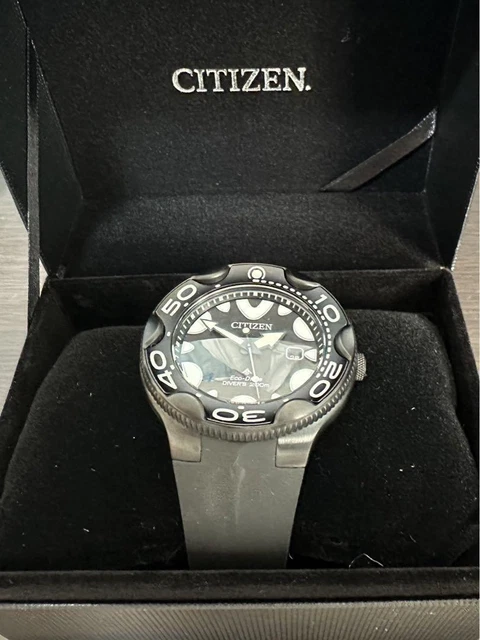 Promaster Dive Box CITIZEN PROMASTER DATE Box Divers 200m Eco Drive Solar Montre Pour ...