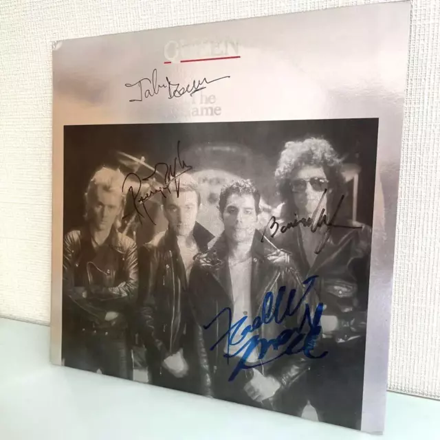 QUEEN Queen Records Autographed Freddie Brian May