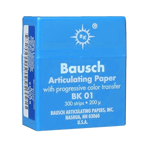 Bausch Articulating Paper Strips Blue 300/Box