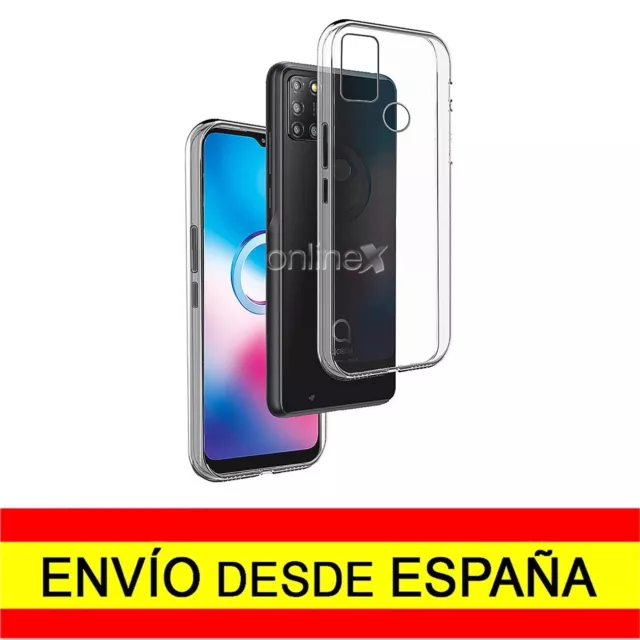 Funda Silicona para ALCATEL 3X 4CAM Carcasa Protector TPU Transparente a4800