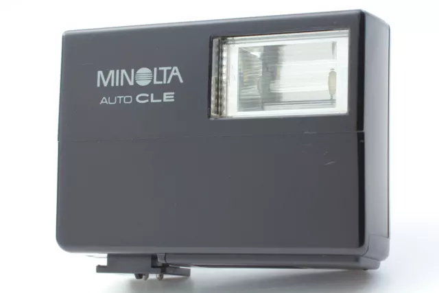Sale ! Tested [Exc+5] MINOLTA Auto Electro Flash TTL Strobe for CLE From JAPAN