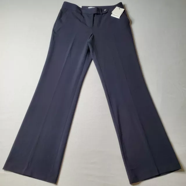 Calvin Klein Women's Size 6 NWT Classic Fit Suit Separate Pants Navy Blue 2