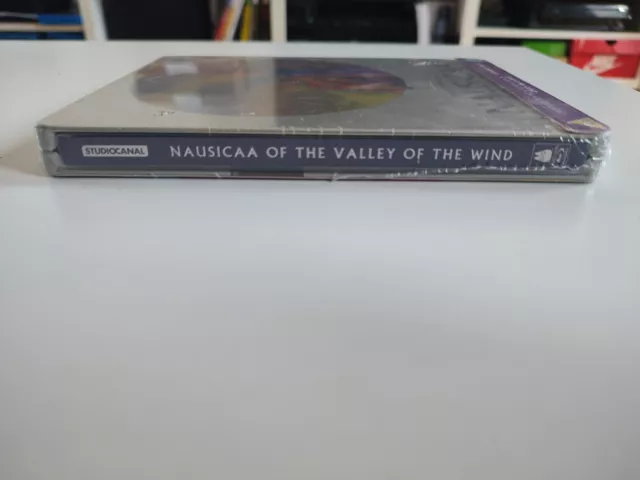 Nausicaa Of The Valley Of The Wind Steelbook Blu ray DVD New Sealed Ghibli *dent 3