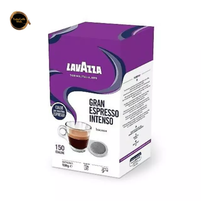 CIALDE 150 CAFFè LAVAZZA FILTRO CARTA ESE 44 mm GRAN ESPRESSO INTENSO ORIGINALI