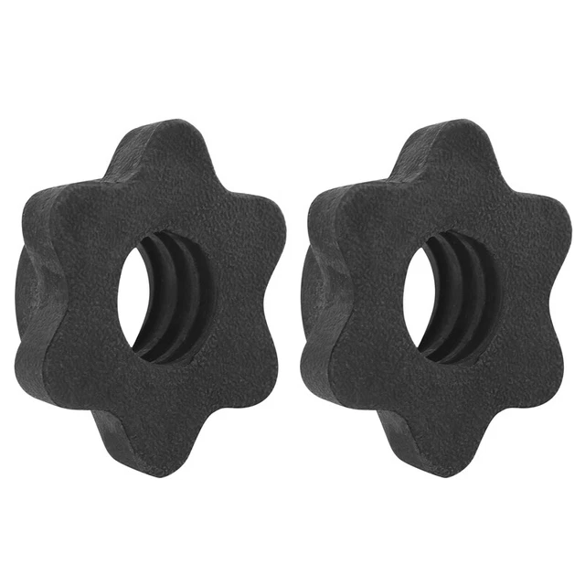 Colliers De Serrage Rapide Pour Haltères – Paire De 2, Noir, 50 Mm – Idéal Pour Barres Longues Et Courtes, Fixation Sûre Et Simple