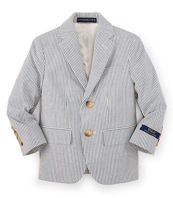 Polo Ralph Lauren Striped Cotton Jacket Blazer Size US 16 NEW RRP £260