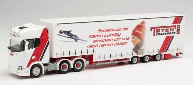 HERPA, SCANIA CS 20 HD 4x2 avec remorque 3 essieux HOLZ ZIEGLER
