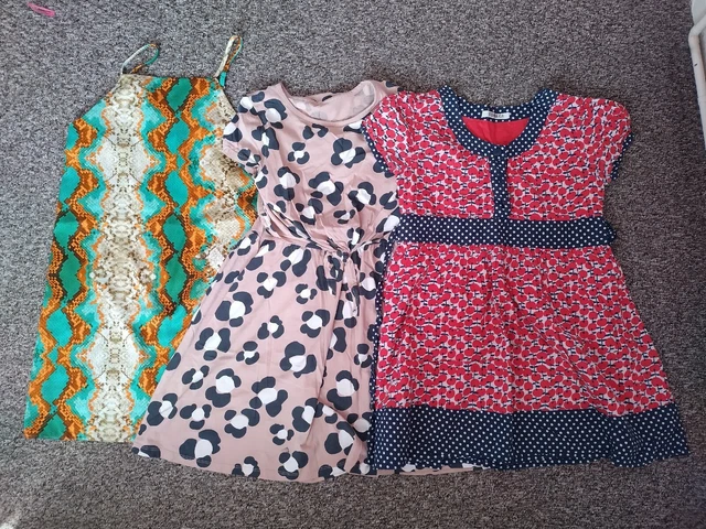 Girls River Island,TU & George Dresses Bundle 9-10 Years