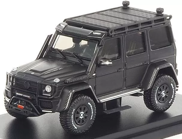 Almost Real Brabus 550 Adventure Mercedes Benz G-Class 4x4 2017 Matt Black 1:64