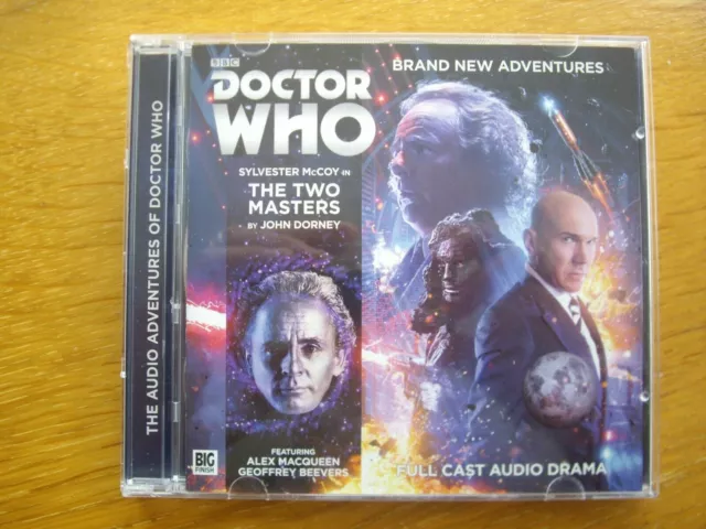 Doctor Who The Two Masters, 2016 Big Finish audio book CD