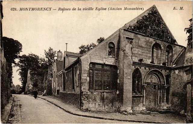 CPA Montmorency Ruines de la vieille Eglise (1319895)