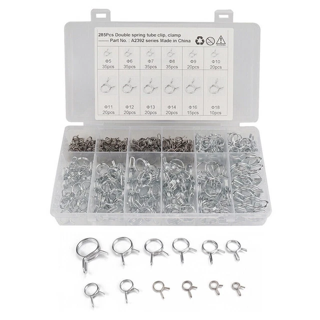 Attache Kit Automobiles Carbone Acier Double Câble Essence Ligne Tuyau Machines
