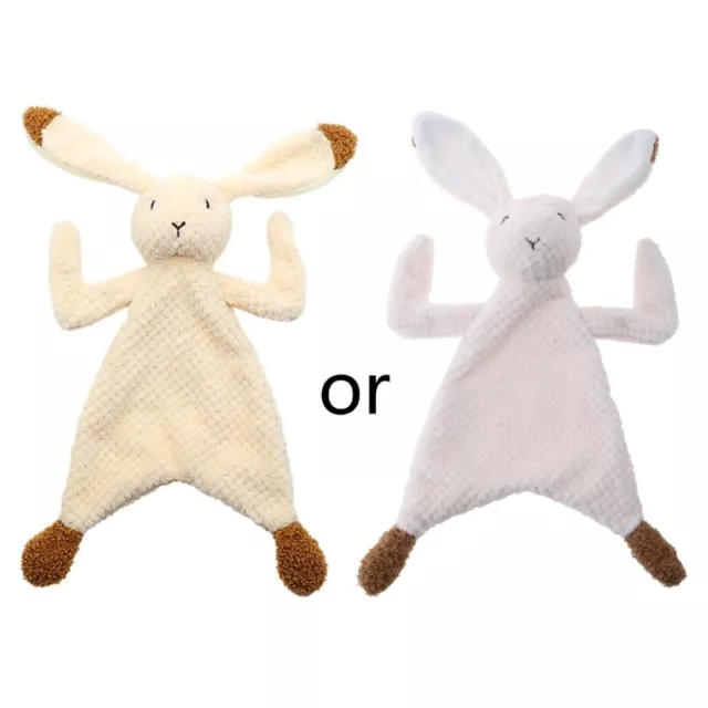 Baby Security Blanket Soothing Appease Towel Soft Rabbit Plush for Doll B