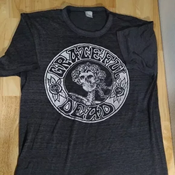 💀🔥💀 Vintage 70s Single Stitch Grateful Dead Bertha Concert T-Shirt 💀🔥💀