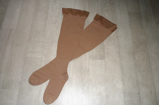 SIGVARIS 702 Kompressionsstümpfe medium PLUS / long os Ccl2 /Haftbund  A-G 23-26