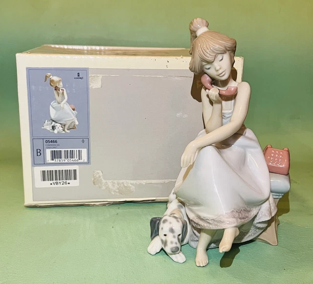 Figurine Lladró "Fille Du Mari Du Sud" - Statuette Décorative En Porcelaine Multicolore 19cm