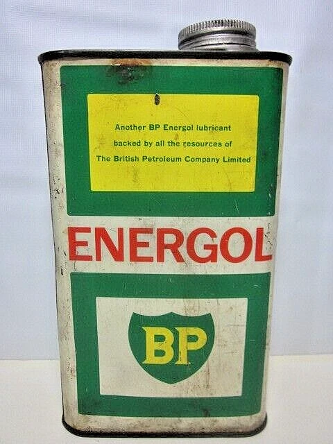 Bidon huile BP Energol ancien – déco vintage garage - Collection