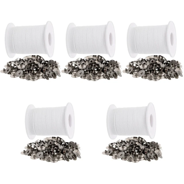 1 Set Cotton Candle Docht DIY Docht Ersatz Lange Kerzendocht für Kerzenherstellu