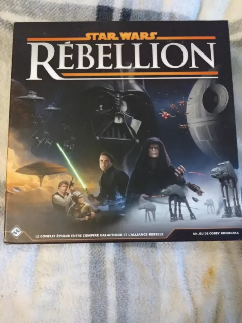 Star Wars Rebellion Miniatures Board Game  ( French language)