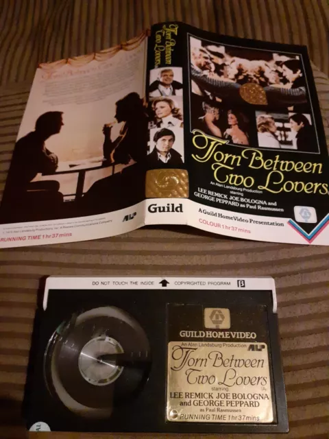 TORN BETWEEN TWO LOVERS RARE VINTAGE BETAMAX VIDEO Ex-Rental