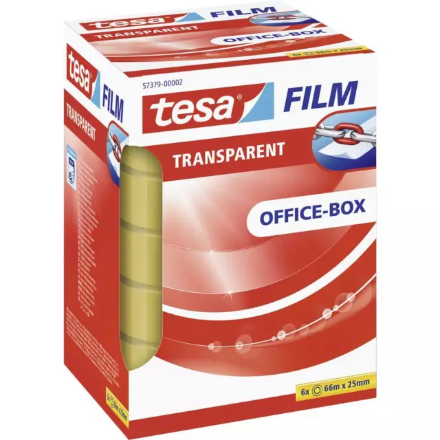 tesa OFFICE-BOX 57379-00002-01 Nastro adesivo tesafilm Trasparente (L x L) 66 m 2