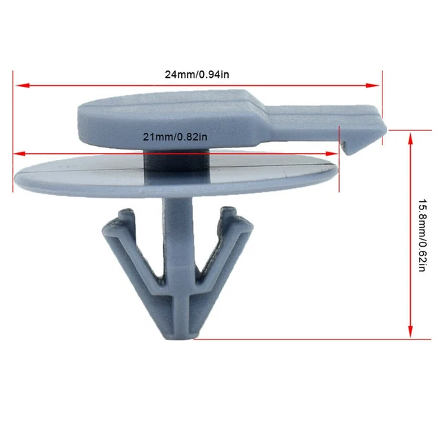 6Pcs Car Headlamp Headlight Frame Clips Fastener For BMW Mini For Cooper R55 R56