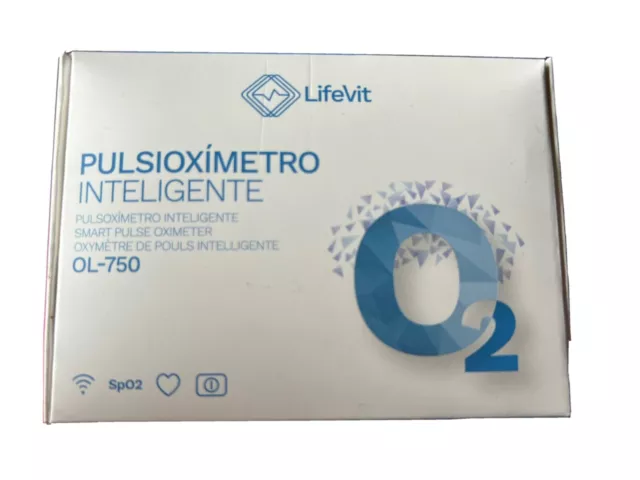 Pulsioximetro inteligente LifeVit 02 Nuevo Rebaja! PRECIOSO OPORTUNIDAD