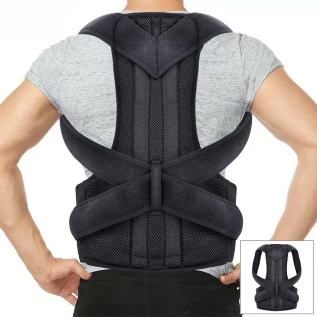 Posture Corrector Clavicle Fracture Back Support Shoulder Correction Brace Belt