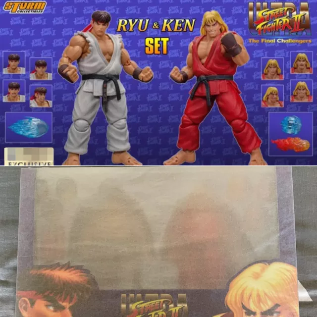 Storm Toys Ryu Ken Set Street Fighter 1/12 Action Figure Collectible Doll Model