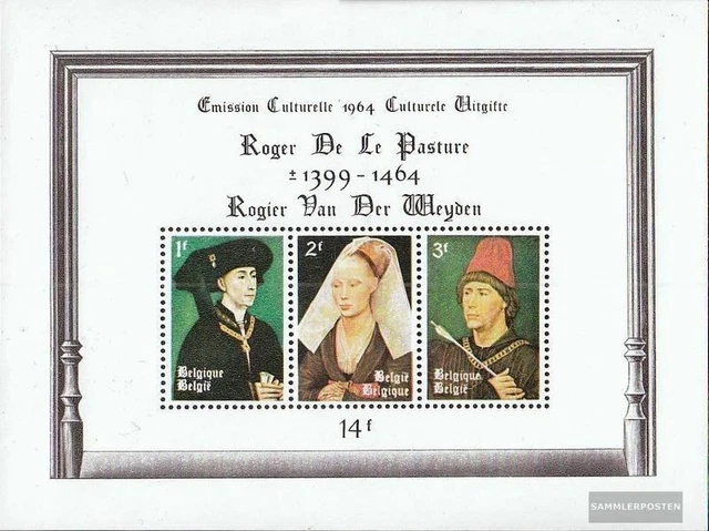 Belgien Block30 (kompl.Ausg.) postfrisch 1964 Kultur