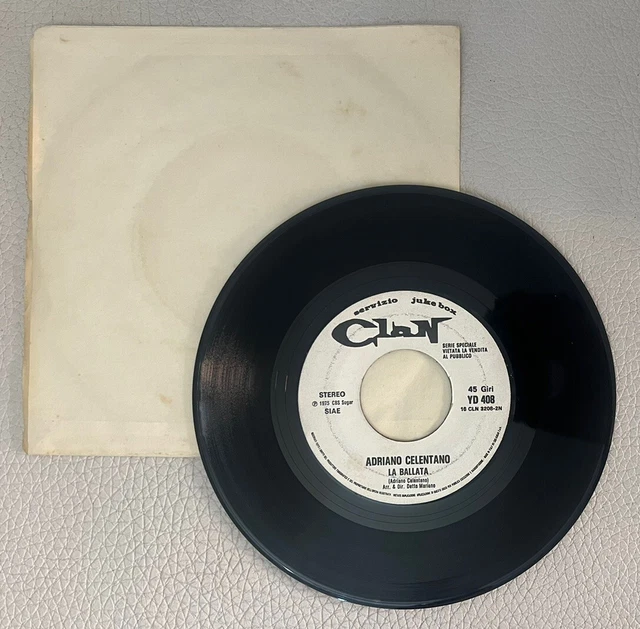 Adriano Celentano – Yuppi Du (LP Vinyle Italie 1975) Clan CLN 69120 – Très Bon État