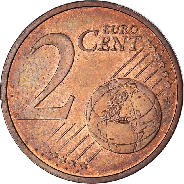 [#222339] France, 2 Centimes d'Euro, Double frappe, TTB+, Coppered Steel 2