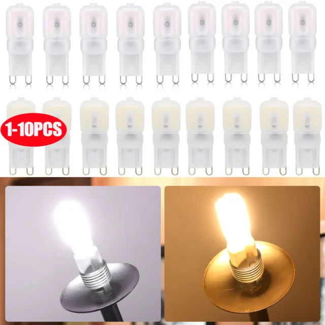 10X G9 LED 3W 5W Capsule Light Bulb True Replacement For G9 Halogen Light Bulbs