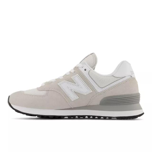 New Balance Women's 574 Core Sneaker, Nimbus Cloud/White, Size 8 Medium US