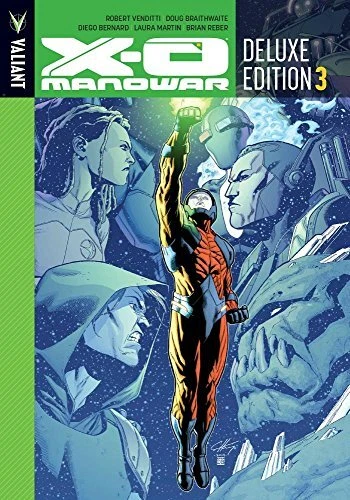 X-O MANOWAR DELUXE EDITION BOOK 3 By Robert Venditti - Hardcover Mint Condition