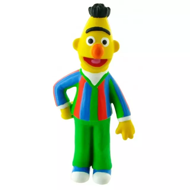 Comansi Sesame Street Bert Personaggio In Gomma Rubber Figure 90122