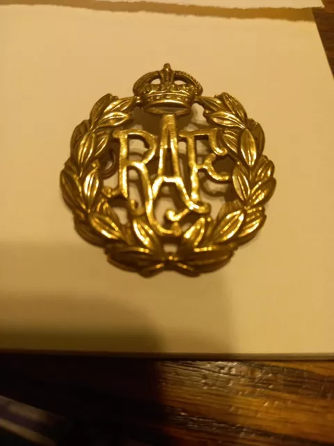 RAF Cap Badge In Nice Condition.