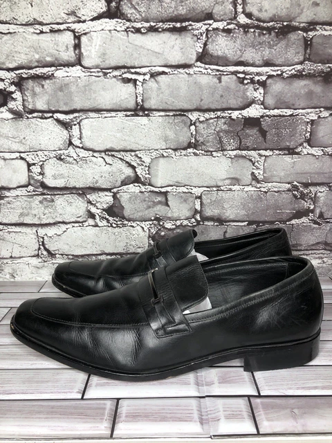 HUGO BOSS Vero Cuoio Black Leather Horsebit Loafer Dress Shoes Men 11.5M US/45EU Hugo Boss HUGO BOSS Vero Cuoio Black Leather Horsebit Loafer  main image 2