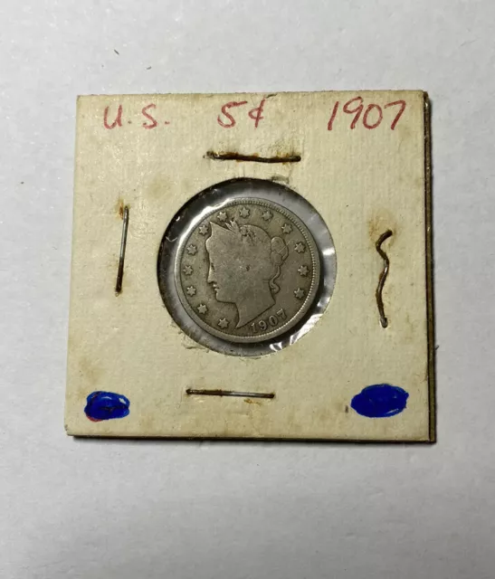 1907 Liberty V Nickel