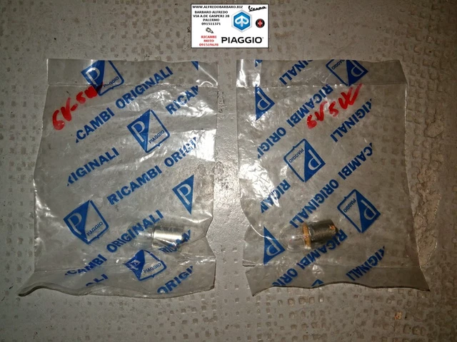 2 Lampade Bulbo 6v-5w originali piaggio 002110