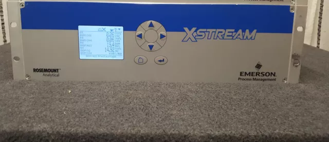 1* EMERSON X-stream ROSEMOUNT XEGP-IR IR eH2S eO2 (CO2 CH4 O2 H2S ) Gas Analyzer 3