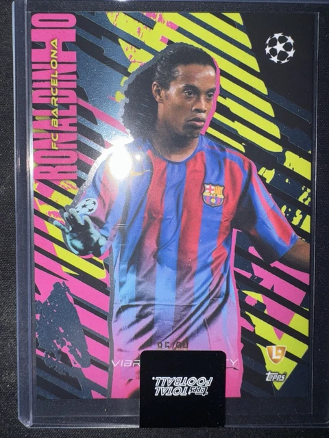 TOPPS TOTAL FOOTBALL 1/1 Ronaldinho EUR 700,00 - PicClick DE