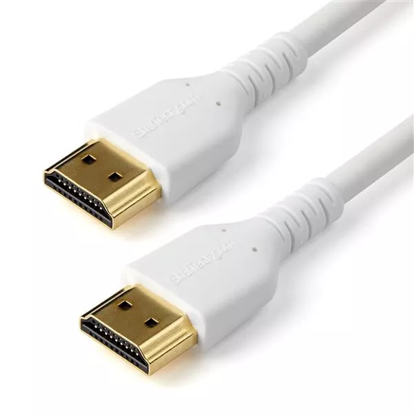 StarTech 3FT Premium Certified Male HDMI to Male HDMI Cable - Blanc