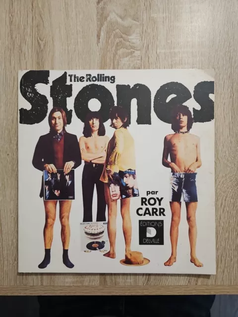 THE ROLLING STONES  1976 Roy Carr, publié par DELVILLE EDITIONS rock musique