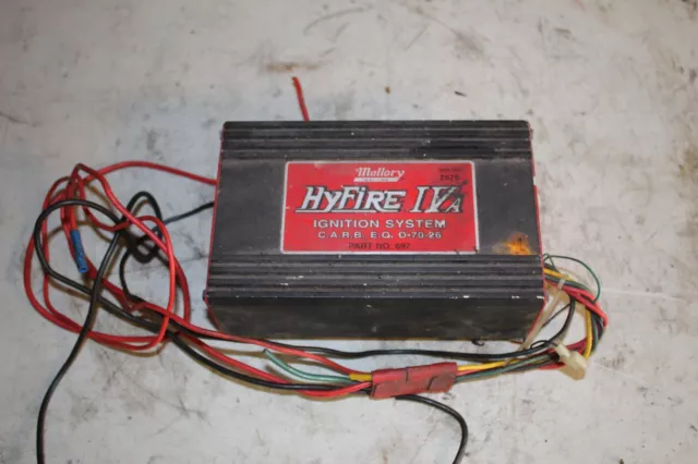 Mallory Hyfire ignition box 2576 distributor box hot rod rat rod drag racing