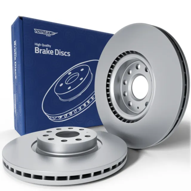 2x Les disques de frein (avant) pour Audi TT 8S Coupé, Roadster (2014-....)
