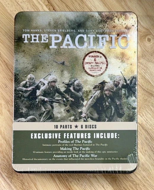THE PACIFIC (DVD, 2010, 6-Disc Set) Complete 10 Part HBO